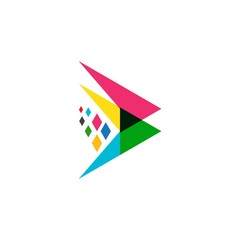 Arrow illustration logo