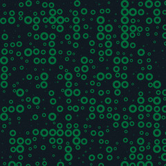 Abstract Color Halftone Dots generative art background illustration