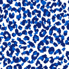 Fototapeta premium pattern design of leopard animal print vector 