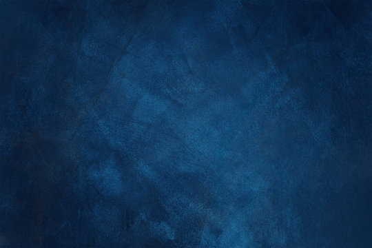 Dark blue grunge background or texture