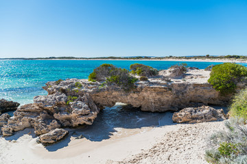 Sandy Cape Recreation Park with white sand, turquoise water, excellent fishing and safe swimming areas makes this a great family camping area close to Perth.