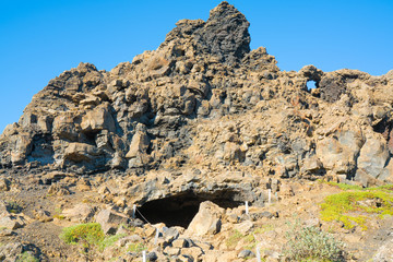 Dimmuborgir ein bizarres Lavafeld auf Island