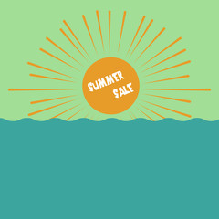 summer sale poster