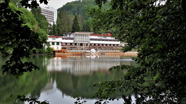 bear lake, Sovata, Romania