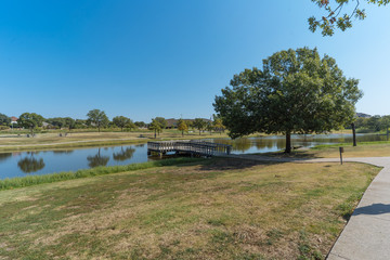 lake in the park