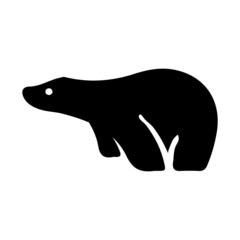 vector bear silhouette
