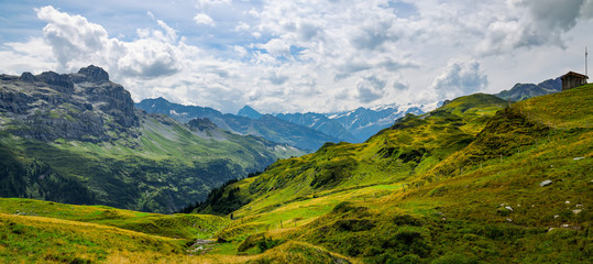 Amazing nature of Switzerland in the Swiss Alps - travel photography
