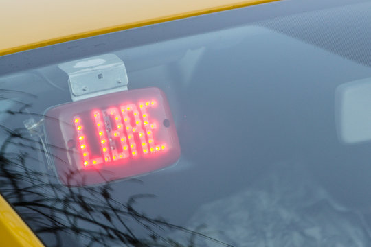 Taxi libre. free taxi