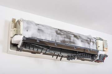 Cleaning air conditioner indoor unit
