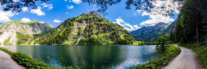 Vilsalpsee 180 Grad Aufnahme