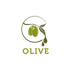 Olive Oil Logo Template Design Vector, Emblem, Design Concept, Creative Symbol, IconOlive Oil Logo Template Design Vector, Emblem, Design Concept, Creative Symbol, Icon