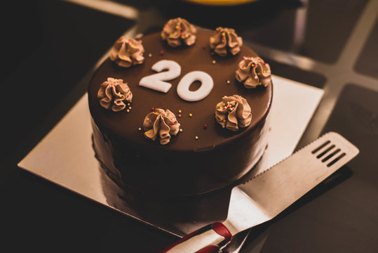 Buy 20 Years Loved 20 Birthday Cake Topper 20th Birthday Decor Online in  India - Etsy