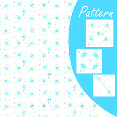 pattern gold color vintage and Thai Line vector design