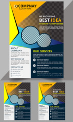 Business Corporate  Flyer Design Template