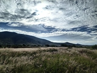 Fototapeta premium mountain landscape with clouds