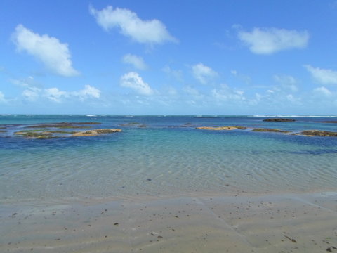 Flecheiras is a Brazilian beach located in the city of Trairi in the state of Cear&aacute;. Located 130 km from Fortaleza, it is an important tourist destination on the west coast of Cear&aacute;, which offers beau