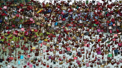 Obraz premium 南京錠