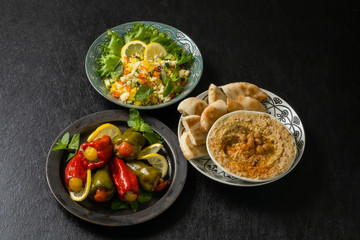 トルコの肉詰めピーマン ドルマ Turkish pepper stuffed dish Dolma