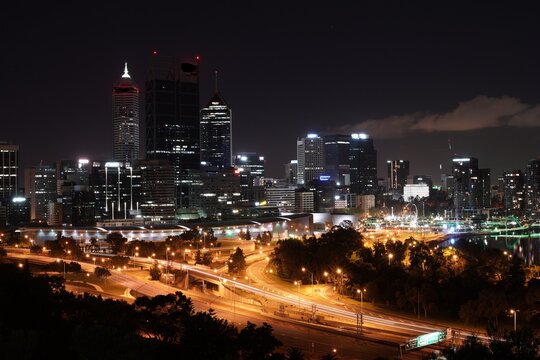 Perth City Scape at Night
