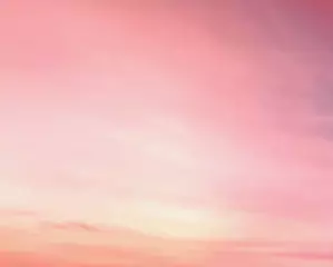 Tuinposter pink sky background © Duangjit