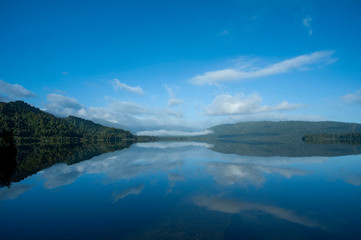ニュージーランド、南島、マポウリカ湖