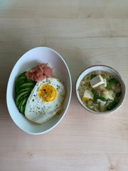 chicken soup with egg