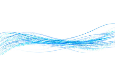 abstract background : blue wave graphic