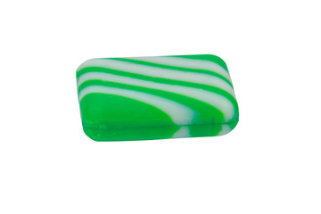 Soap bar isolated on the white background