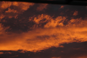 fire in the sky