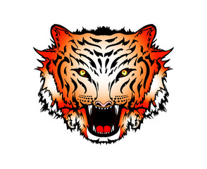 bengal roaring tiger wild big cat mighty predator king of the jungle