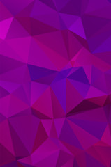 Purple vivid  vector texture with triangular style. Illustration with set of colorful