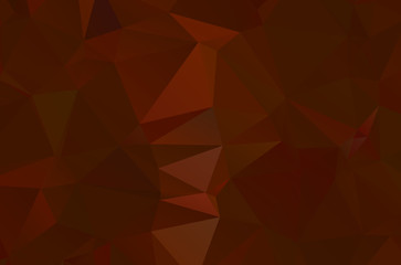 Obraz premium Abstract Red Geometric Background. Raster Illustration