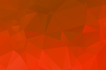 Obraz premium Abstract Red Geometric Background. Raster Illustration