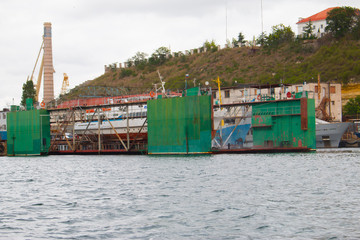 South Bay and Sevastopol Sea Port, Crimea