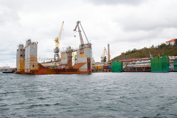 South Bay and Sevastopol Sea Port, Crimea
