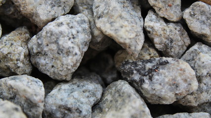 close up of a lot of stone