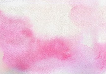 Pink and red abstract watercolor texture background for design. Oil painted high resolution seamless texture.  There is blank place for text, textures design art work or product.