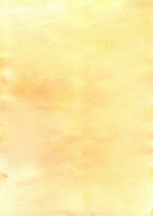 Light orange abstract watercolor texture background for design. 