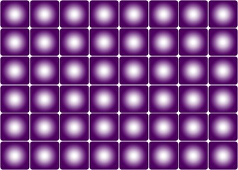 Polka dot grid graphics.Circular grid pattern.abstract background.red and black color.seamless Illustrations with circles and square.