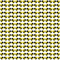 Yellow heart pattern.Little hearts wallpaper.abstract background. Seamless illustrations and repeatable techniques.14 February,Valentine day