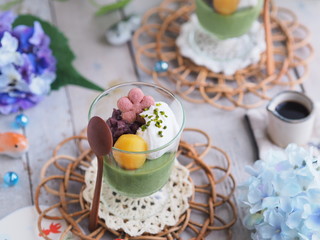 和菓子 抹茶プリン
