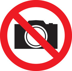 NO photography signs and symbols