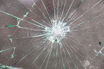 broken glass,background of cracked window