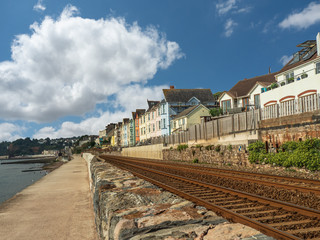 Fototapeta na wymiar Sea View Railway 