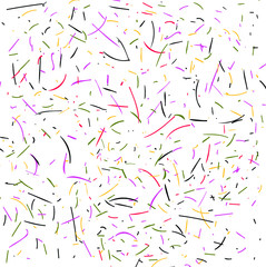 cluster of thin particles