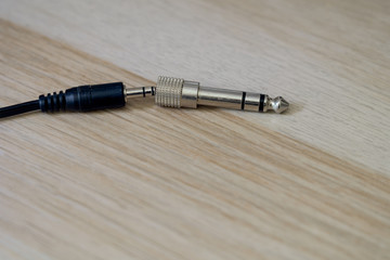 male female 3.5 to 5mm audio connector jacks for studio and live music performances