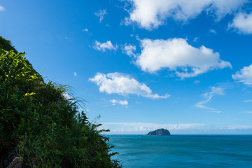 Fototapeta premium Wangyougu in Keelung City of Taiwan