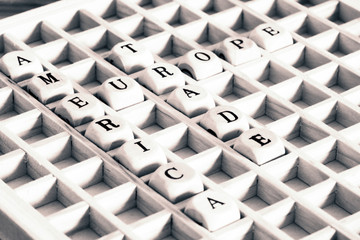 Europa, Amerika und Handel © studio v-zwoelf