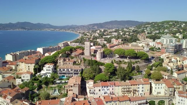 Cannes France Drone Footage 4K Arial