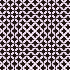 花七宝模様　黒×紫　パステル